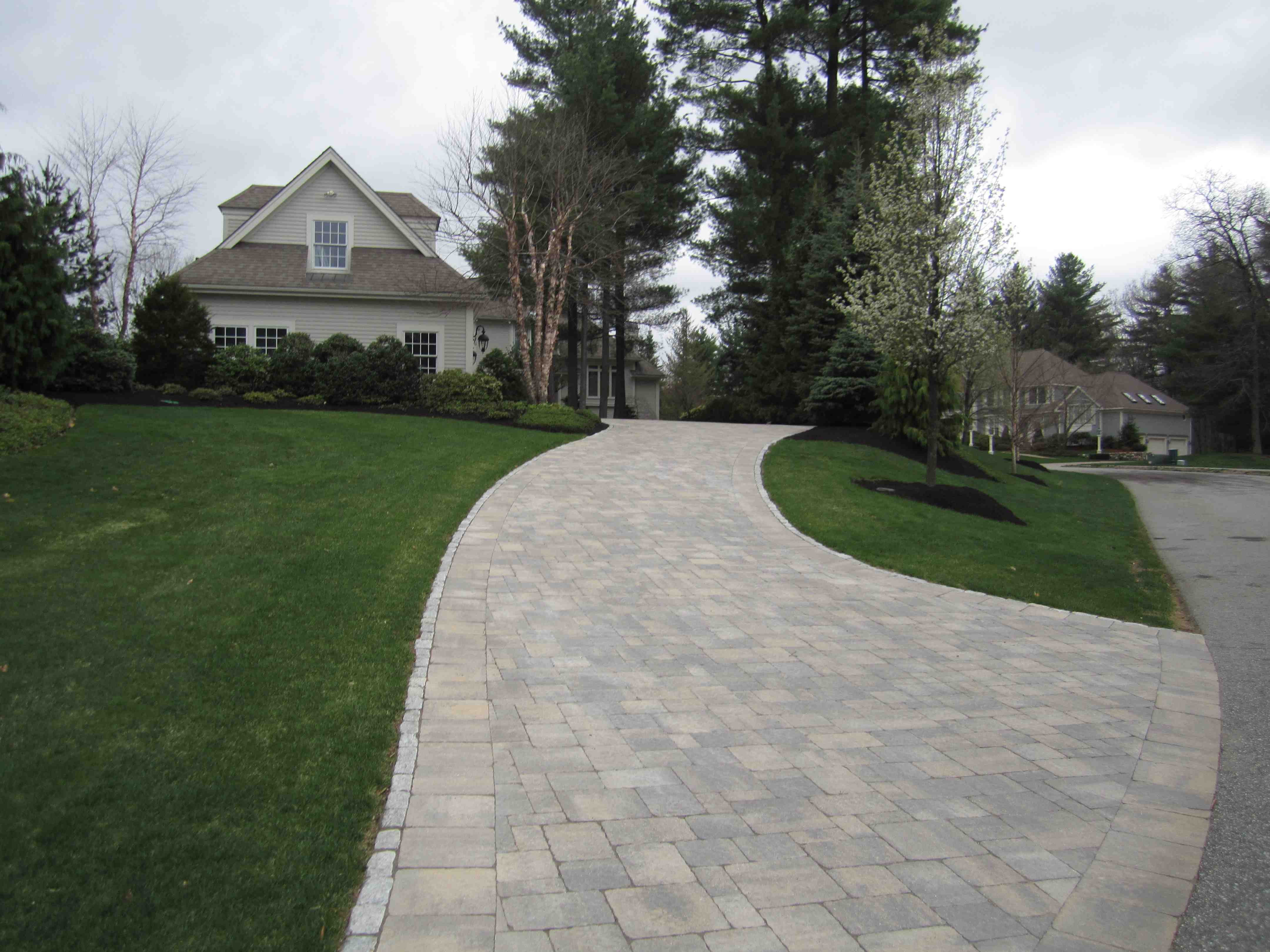 Green grass lawn with sunlight - residential sod installation