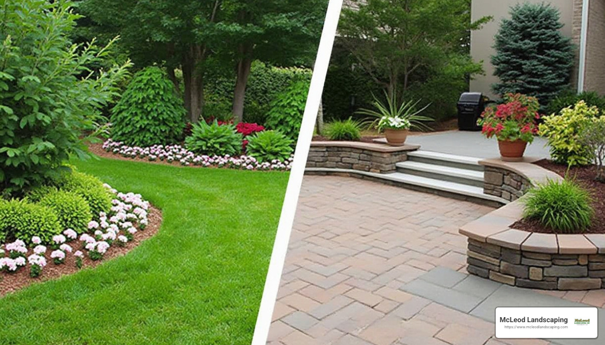 landscaping vs hardscaping - Hardscapers