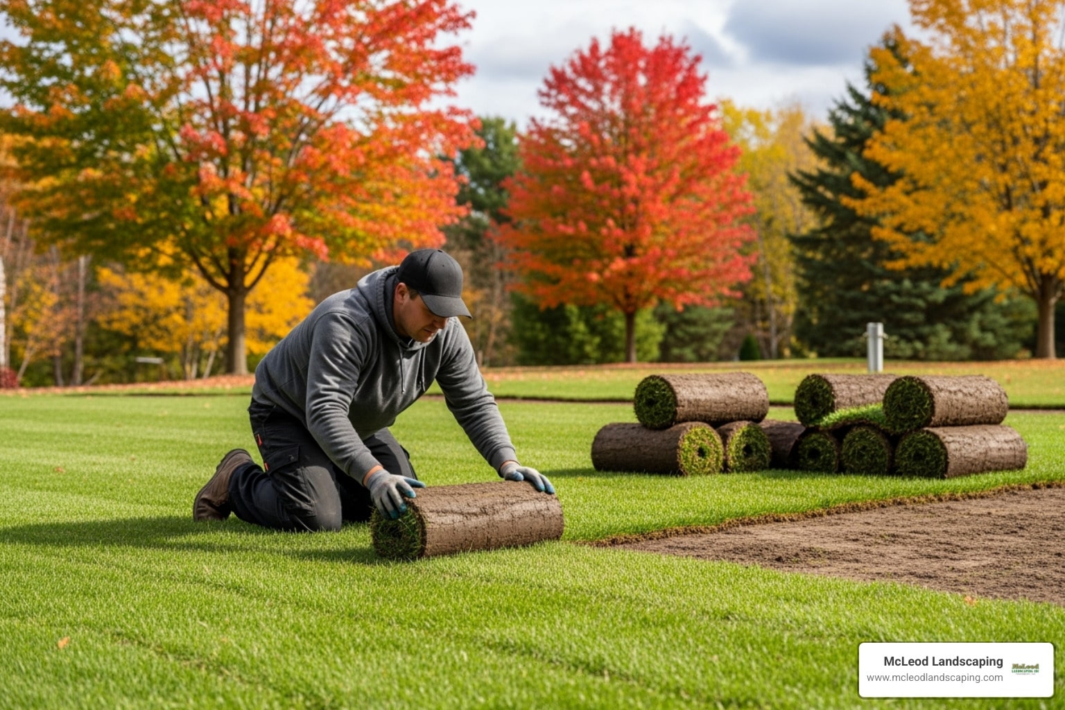 McLeod Landscaping October Sod: Autumn’s Best-Kept Lawn Secret
