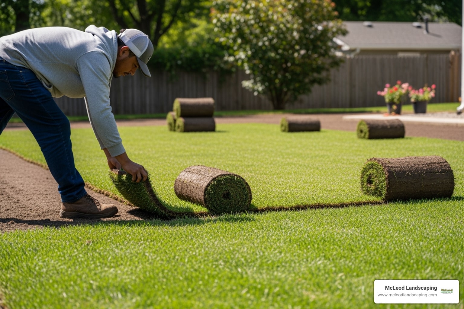 McLeod Landscaping How to Sod a Yard: Transform Your Space with Fresh Turf