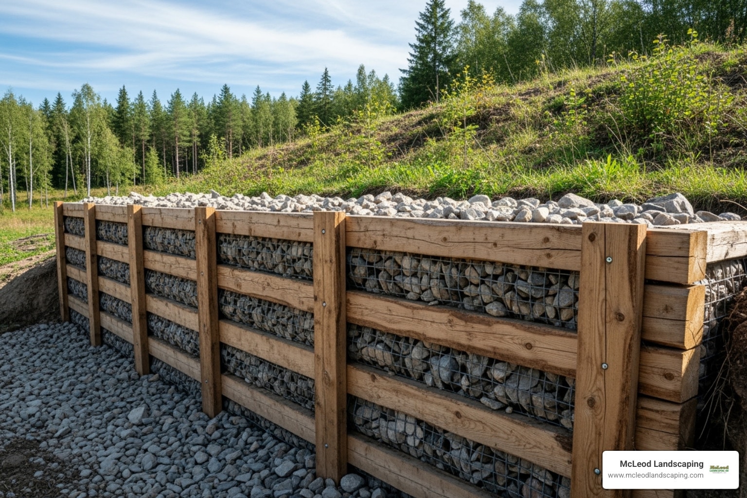 McLeod Landscaping Mastering Crib Wall Construction: Tips for a Durable Build